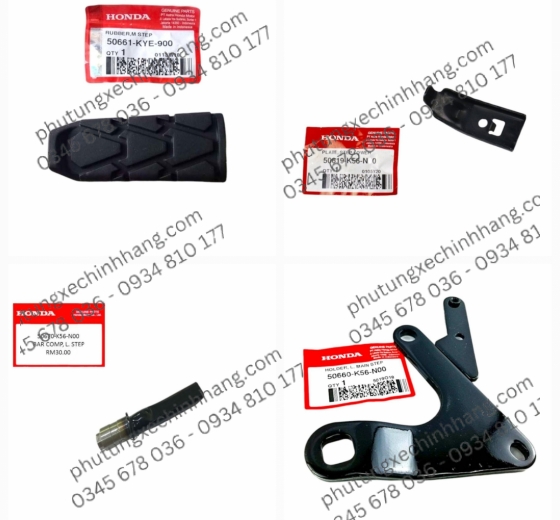 BỘ GÁC CHÂN TRƯỚC SONIC 150 BÊN TRÁI / WINNER V1