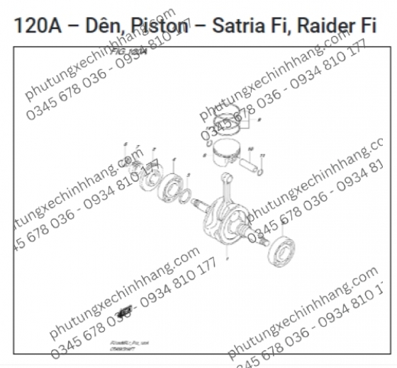 Phốt Dên 12x21x7 mm Satria FI | Raider | GSX | Bandit