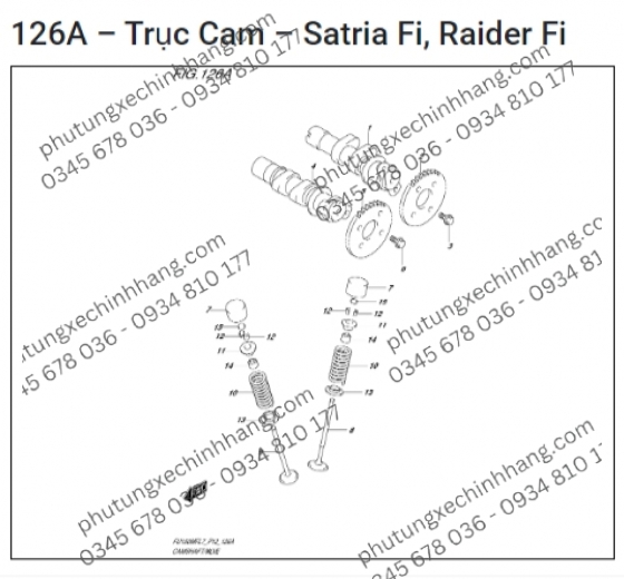 Phốt Xu Pap Satria FI | Raider FI | GSX | Bandit