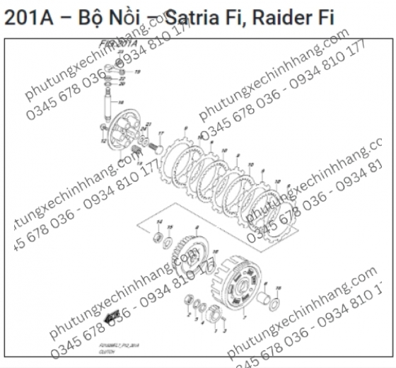 Má Nồi Trong Satria FI | Raider | GSX | Bandit