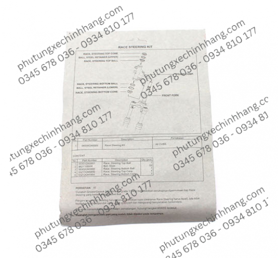 Bộ Chén Cổ – Vario 150 2019, Vario 125 2019, Vario 150 2017, Vario 125 2017, Click 150i 2019, Click 125i 2019, Click 125i 2017, Winner, Supra GTR