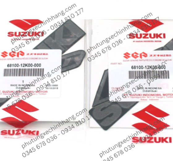 Tem Giấy Suzuki F150 Bản Predator Mẫu 1 Satria FI | Raider FI