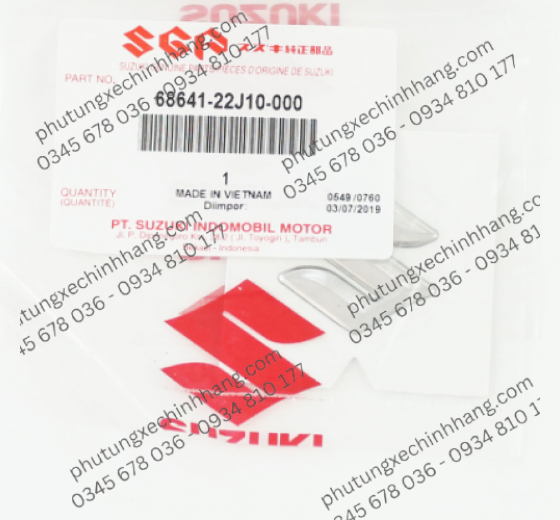 Logo S Chắn Gió Satria FI | Raider FI