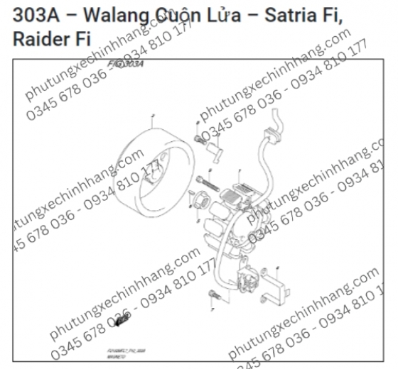 Walang Lửa Satria FI | Raider Fi | GSX | Bandit