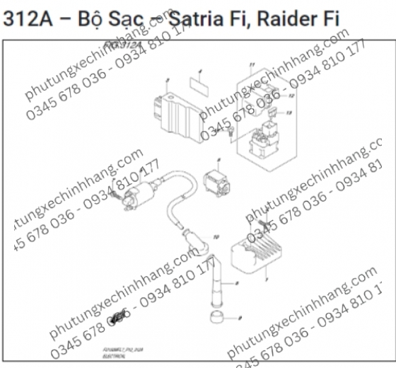 ECU Satria FI | Raider FI