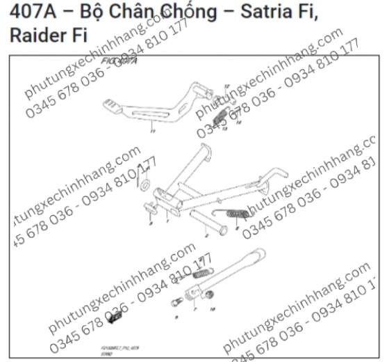 Cần Thắng Satria FI | Raider Fi