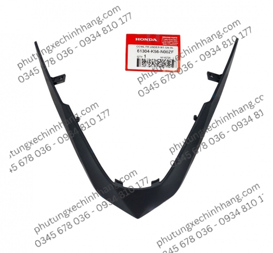 CẰM DƯỚI SONIC 150 ĐEN NHÁM