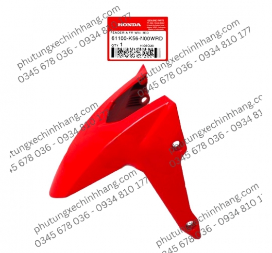 DÈ TRƯỚC SONIC 150 MÀU ĐỎ