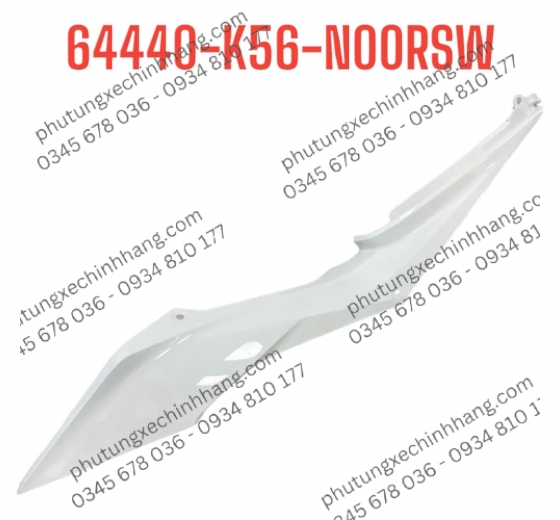 ỐP SƯỜN SONIC 150 MÀU TRẮNG BÊN TRÁI