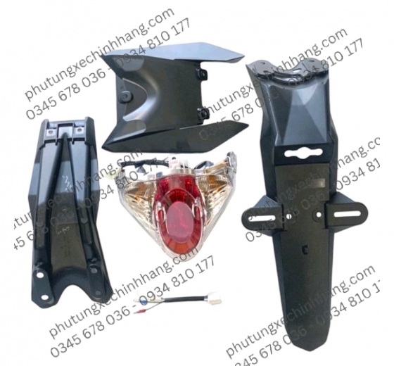 BỘ DÈ 3 MÓN + CHÓA SAU SATRIA FI 150 LÊN CHO RAIDER FI ( TẶNG KÈM DÂY CHUYỂN )