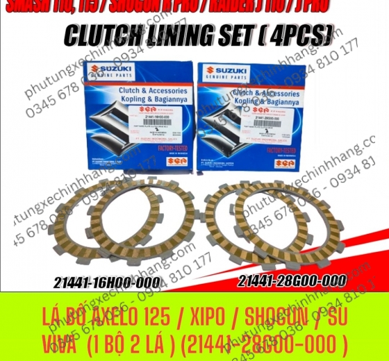 LÁ BỐ AXELO 125 / XIPO / SHOGUN / SU VIVA (1 BỘ 2 LÁ ) (21441-28G00-000 )