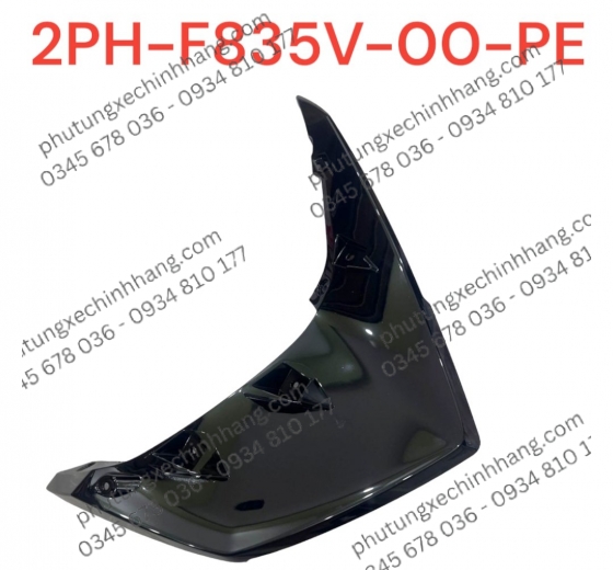 YẾM BỬNG MIO M3 ĐỜI 125 ĐEN BÓNG BÊN PHẢI