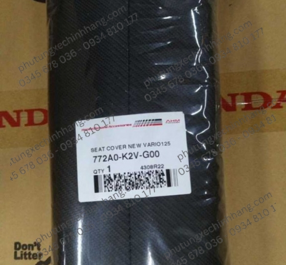 BAO TRÙM YÊN VARIO 125 ĐỜI 2023 / UP VARIO 2021 / CLICK 2021 / VARIO 2017