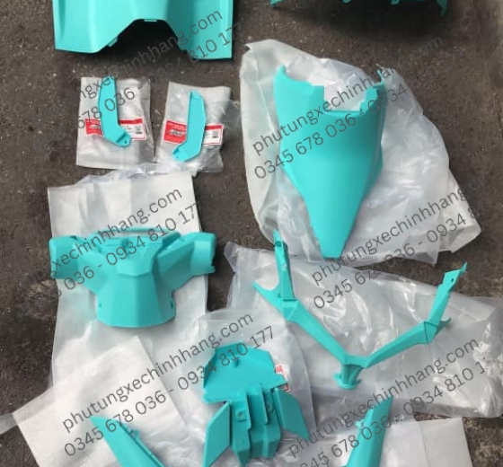 Dàn Áo Xanh Lam Click Up Cho Vario 125/150 Đời 2018 - 2021 | Tuyền Rubi