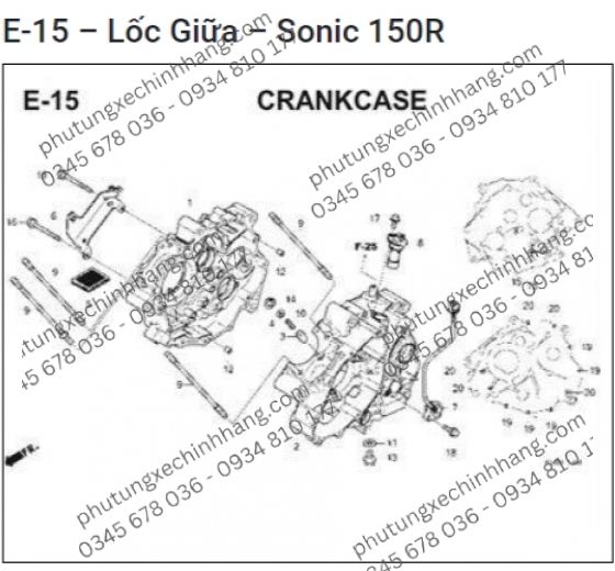 Cảm Biến Báo Số Sonic 150R | Winner | Supra GTR 2020 | Winner X