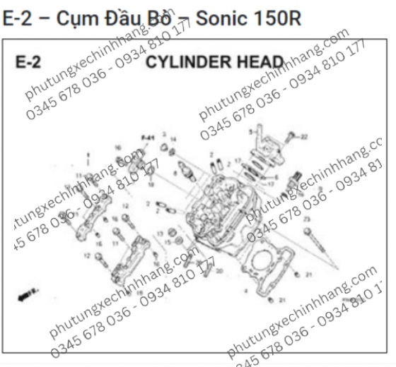 Đầu Bò Sonic 150R | Winner | Winner X | Supra GTR 2020 | CBR 150R | CB 150R