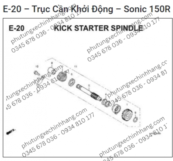 Nhông Giò Đạp 22T Sonic 150R | Winner | Supra GTR 2020 | Winner X | CB 150R