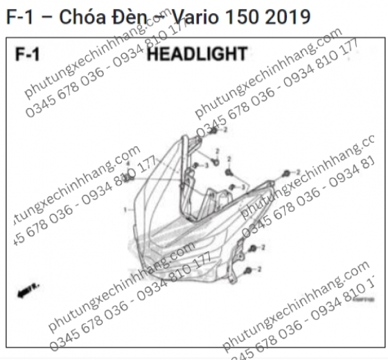 Chóa Đèn Vario 2019 | Click 2019
