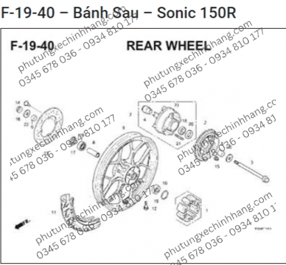 Tán Siết Ốc 10 mm Sonic 150R | Winner | Supra GTR 2020 | Winner X | Vario | PCX | CBR 150 | CB 150 | BeAT  | ADV