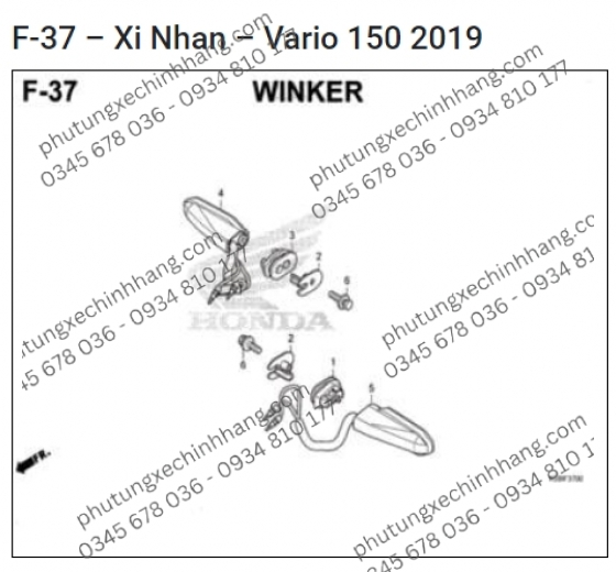 Cặp Xi Nhan Vario 2019 | Click 2019