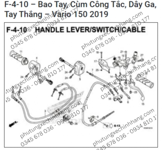 Pát Tay Thắng Trái Vario 2019 | Click 2019