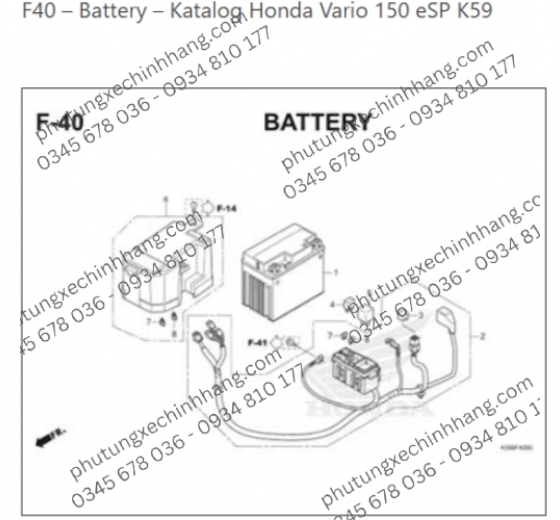 Rờ Le Nguồn 4 Chân Vario 160 | Vario 2019 | Scoopy | CB150 | CBR 150 | Click 2018