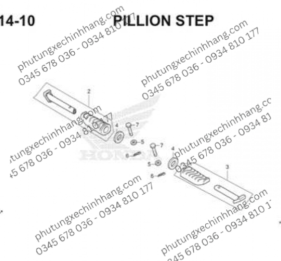 Long Đền Gác Chân Vario 160