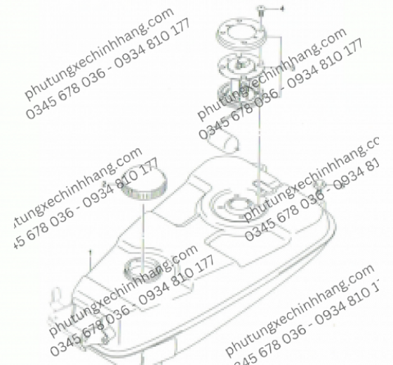 Nắp Bình Xăng Honda