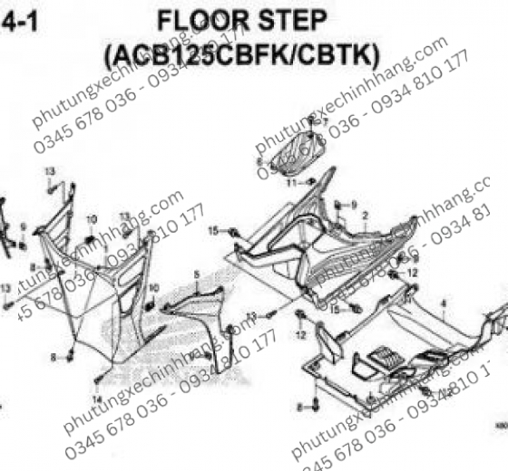 Pát Kẹp Dàn Áo 5mm Vario 160