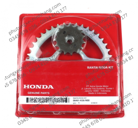 Nhông Sên Đĩa Zin Sonic 150R | Winner | GTR 150 K56F