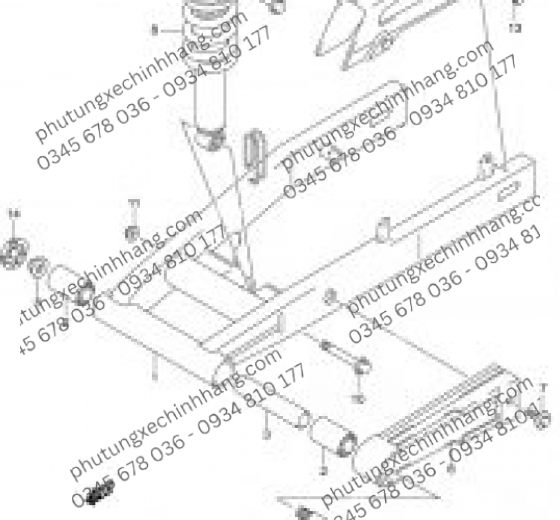 Tán Siết Cốt Bánh Vario 160