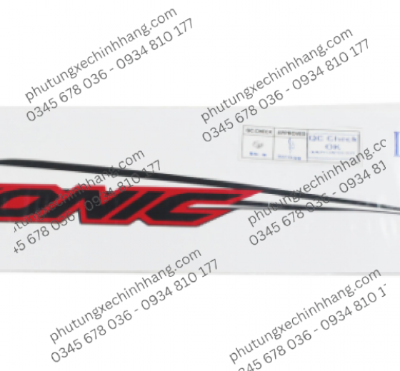 Tem Sonic 150 2020 Đủ Màu