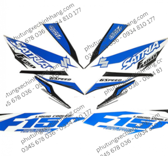 Các Loại Tem Satria FI | Raider FI