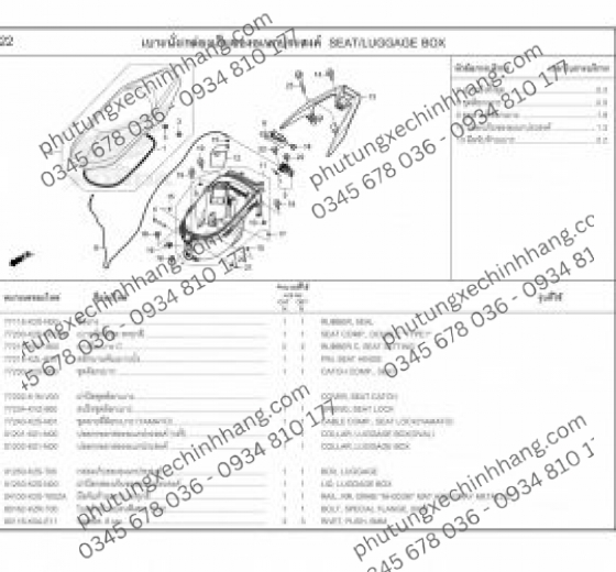 Cốp Xe Vario 2019 | Click 2019